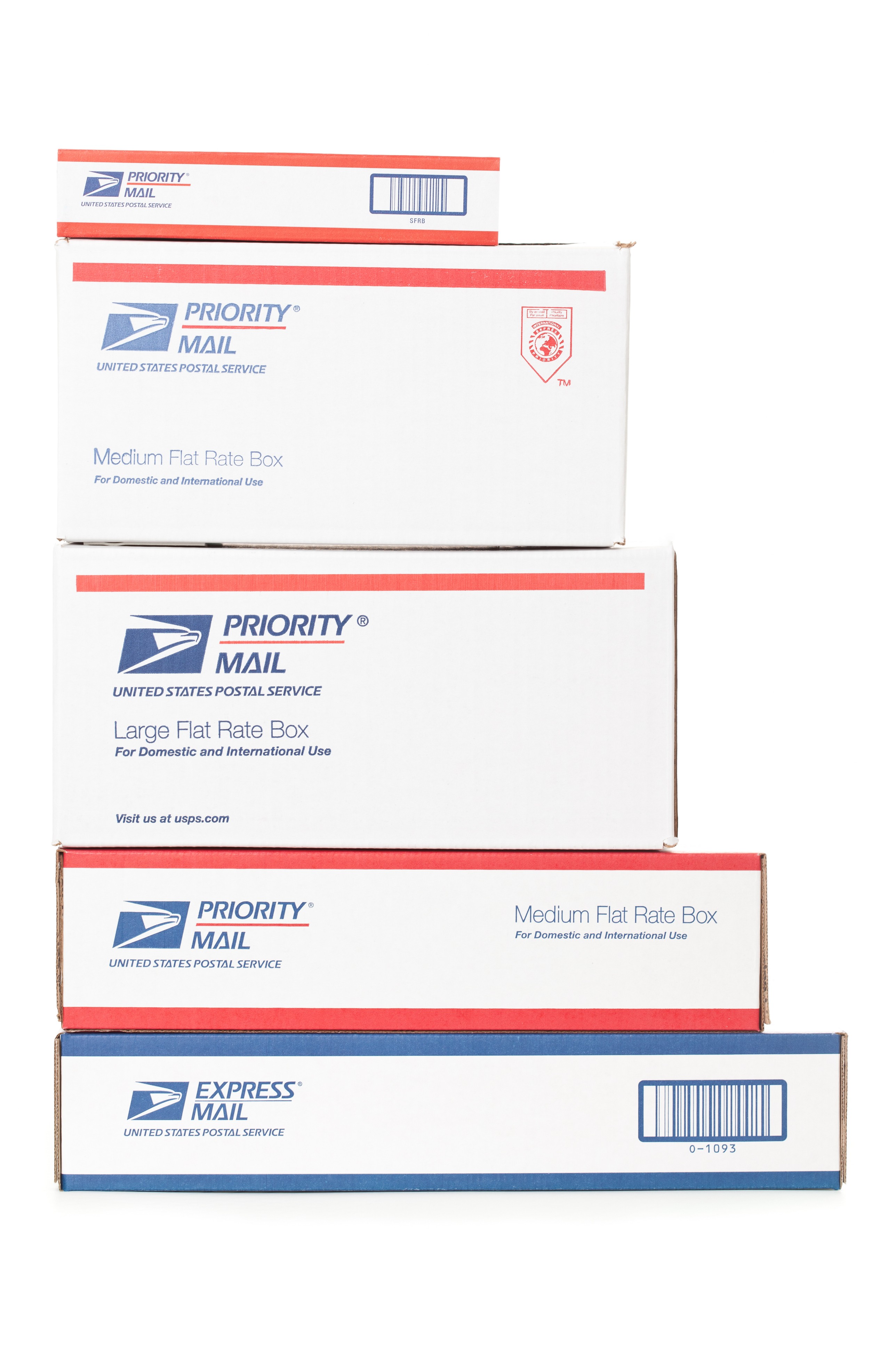 Upgrade to USPS Overnight Delivery via Priority Mail Express